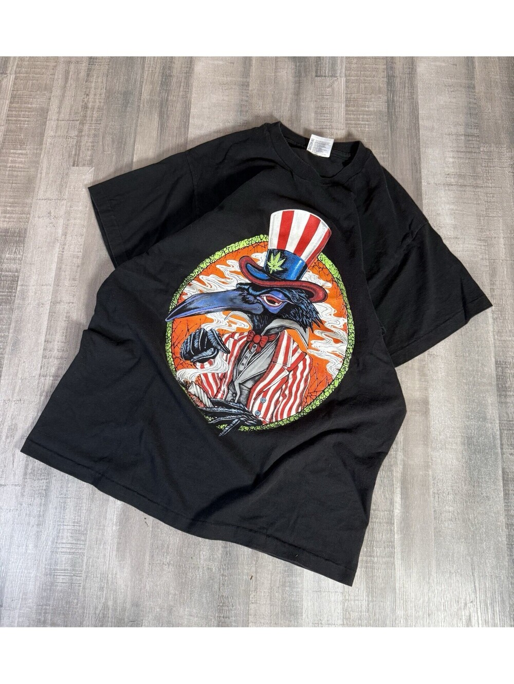 Vintage 1993 Black Crowes High As The Moon Tour T-Shirt Large Rock Band USA